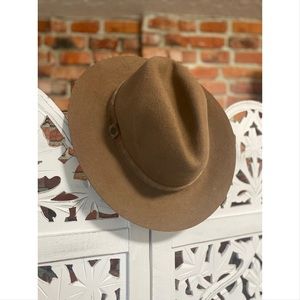 Karen Kane Faux Fur Band Felt Fedora (Nordstrom)